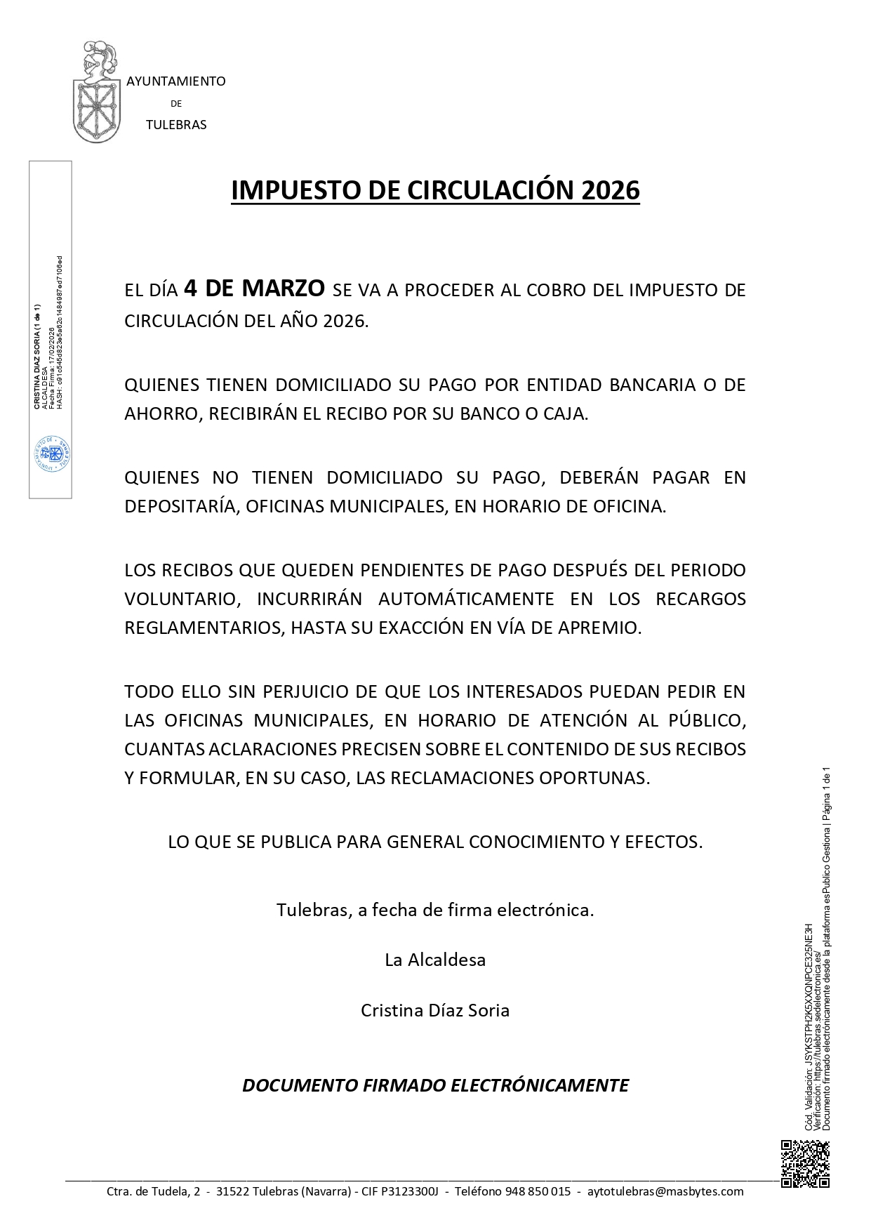 Bando del giro del IVTM 2026