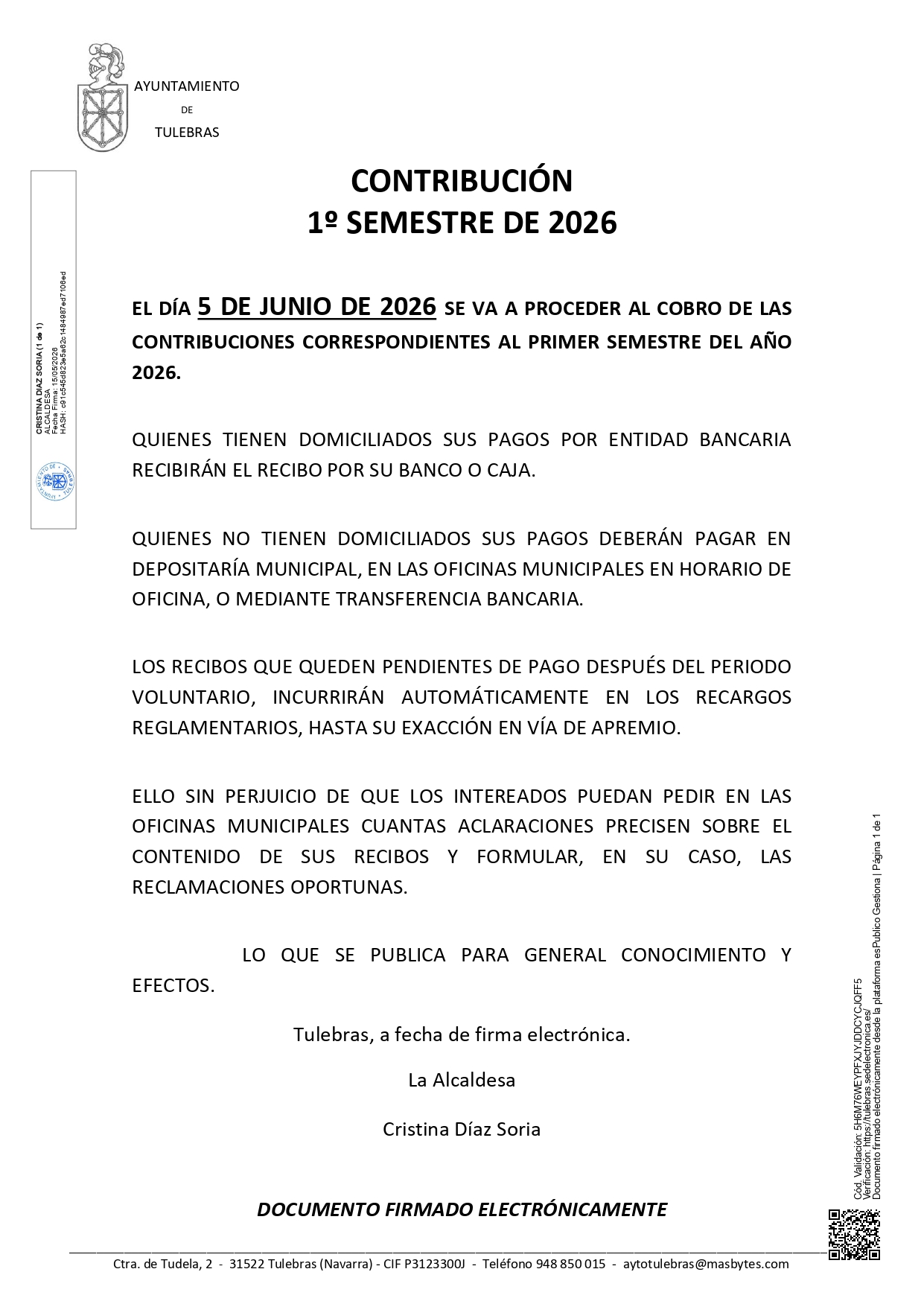 CONTRIBUCIÓN 1o SEMESTRE DE 2026